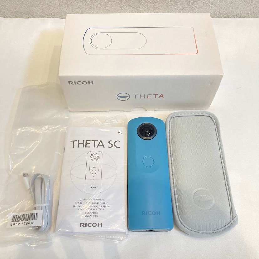 ★　RICOH　THETA SC　360℃　カメラ　ブルー