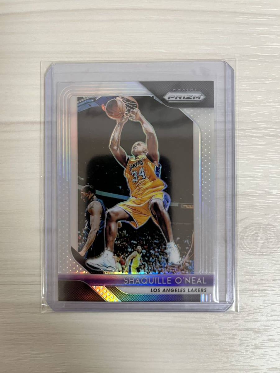 Shaquille O'Neal 2018-19 panini prizm basketball sliver レイカーズ lakers シャキール・オニール パラレルカードの画像1