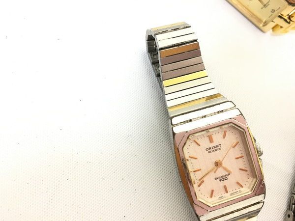 1円 ジャンク品 オリエント セイコー ジバンシィ 他 腕時計 おまとめ大量セット EV320_画像5