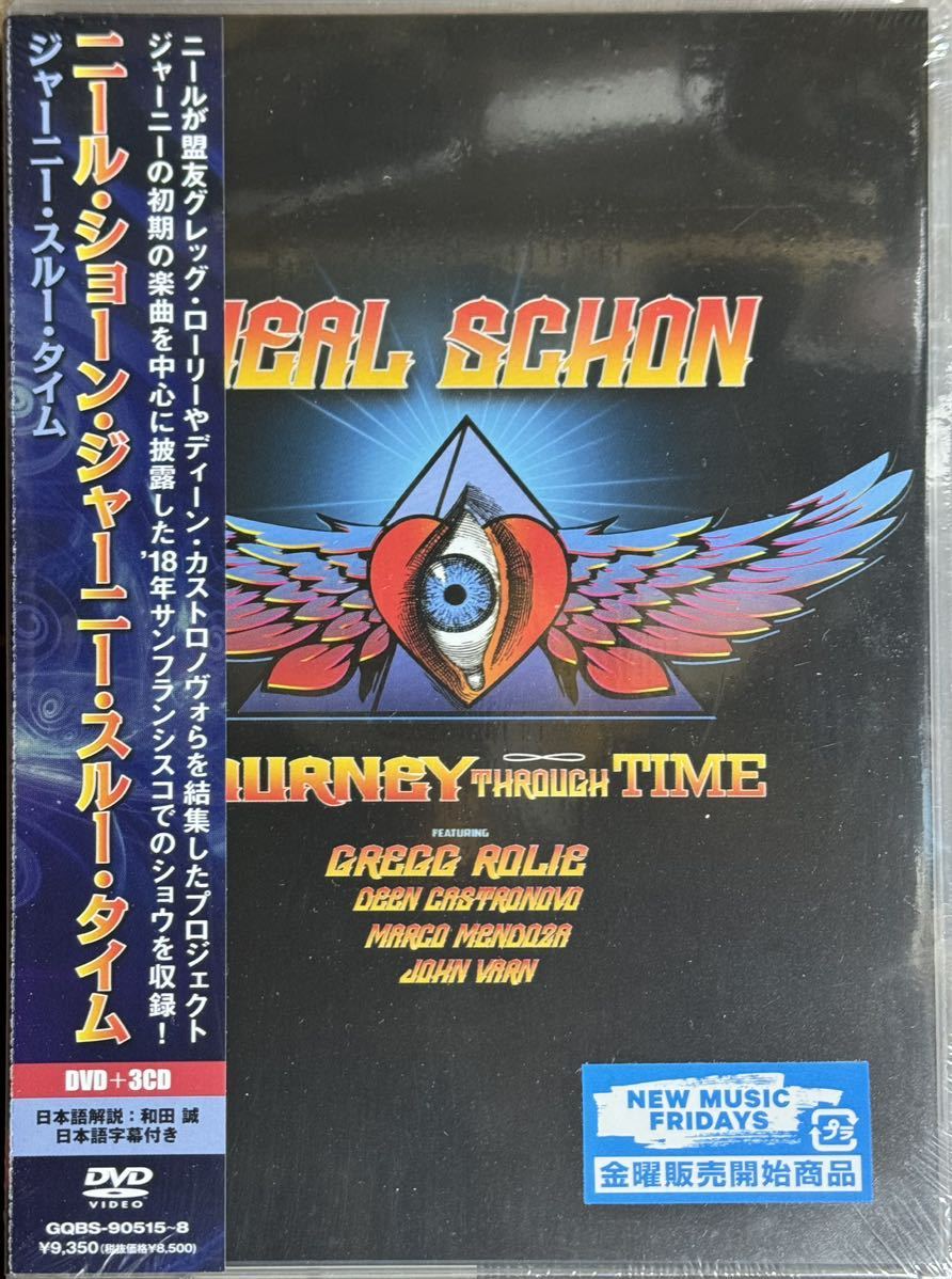 新品未開封 ジャーニー Neal Schon Journey Through Time/Journey Through Time【DVD+3CD】_画像1