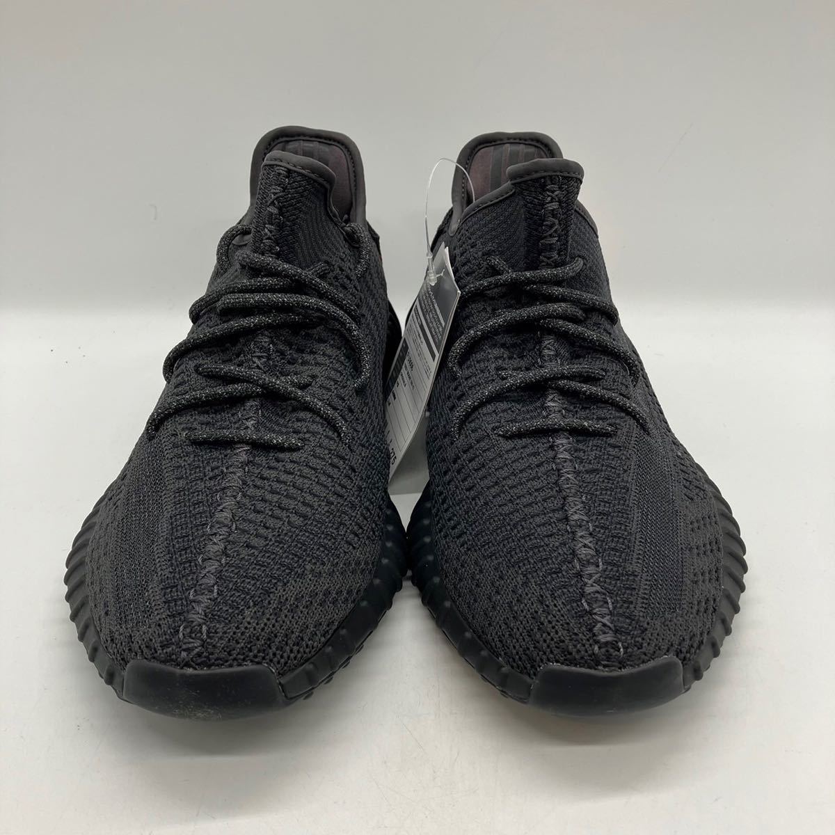 【27.5cm】 新品 adidas Yeezy Boost 350 V2 Black アディダス イージー ブースト 350 V2 ブラック (FU9006) 4604_画像3