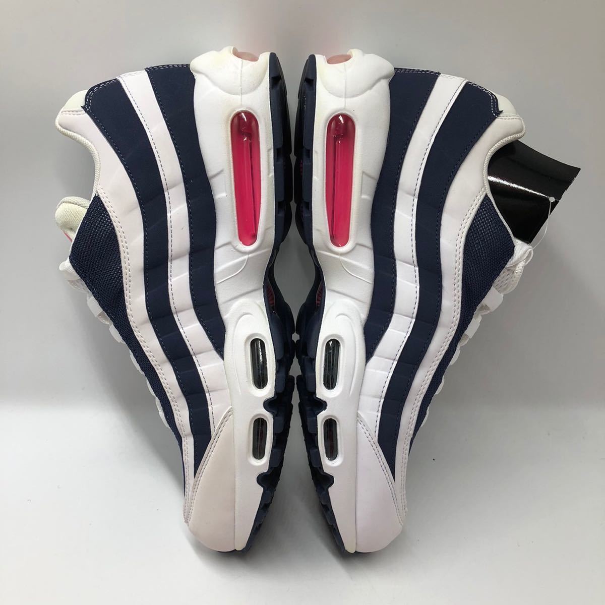 【29cm】NIKE AIR MAX 95 Marine Day Blue WHITE PINK BLAST MIDNIGHT ナイキ エアマックス 95 スニーカー (CQ3644 161) 4617の画像6