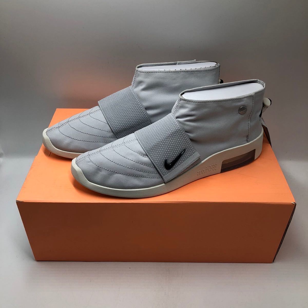 【28cm】NIKE AIR FEAR OF GOD MOCナイキ エア フィア オブ ゴッド モック ピュアプラチナム ブラック セイル (AT8086 001) 4618_画像1