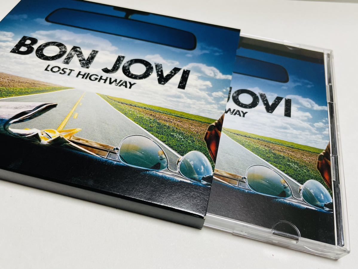 【日本盤CD+DVD初回限定盤】ボン・ジョヴィ/ロスト・ハイウェイ リミテッド盤 帯付◆Bon Jovi/Lost Highway/ボックス仕様/UICL9041/歌詞_画像4