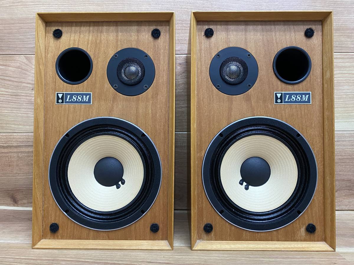 87 程度良 音出し動作確認済み JBL L88M スピーカー ペア の 