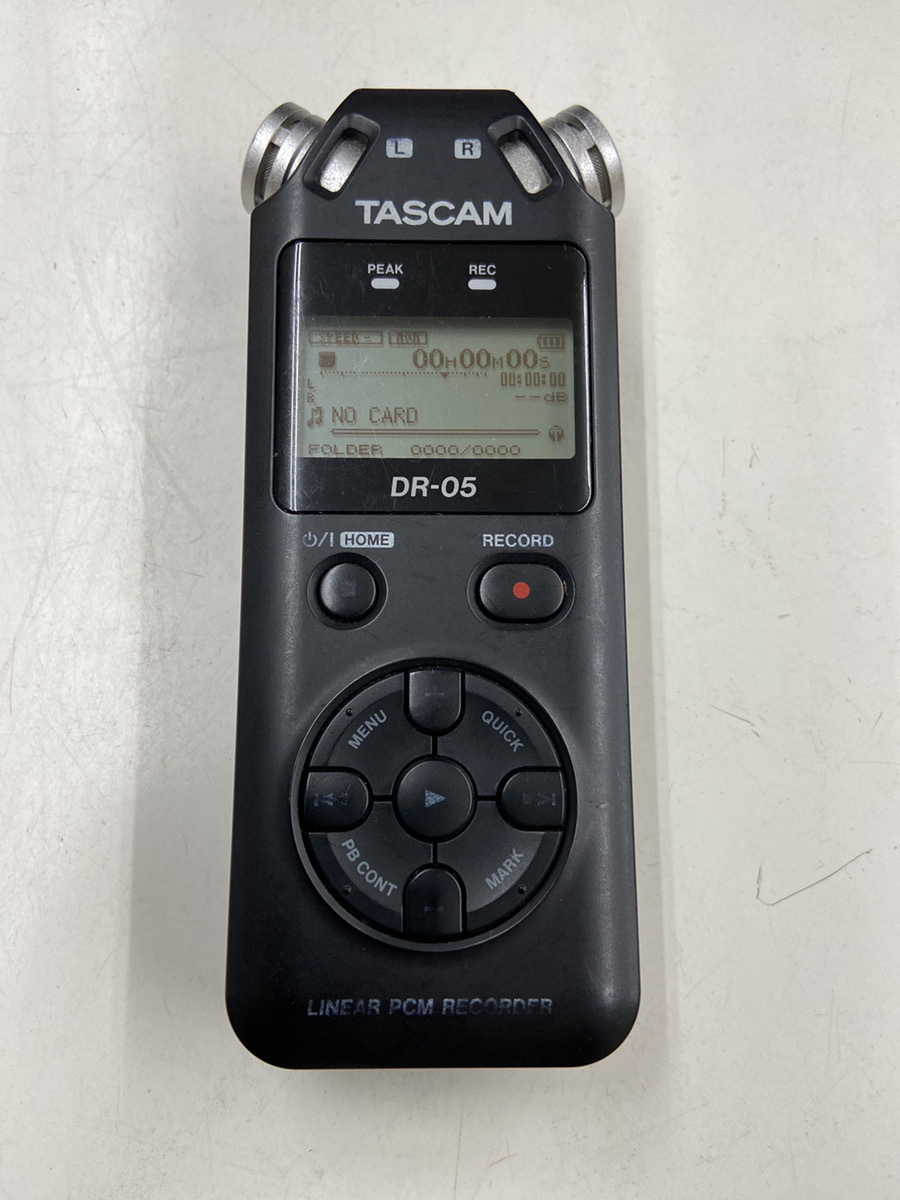 TASCAM リニアPCMレコーダー DR-05_画像5
