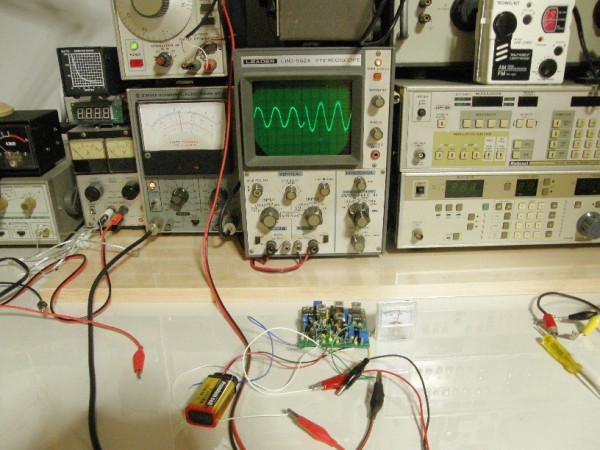 RFスピーチプロセッサー　自作基板　：RK-95 。アマチュア無線　NASA　CB無線。AM変調用。伸びのある変調用：DC12V。_画像3