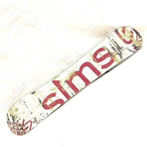 シムス 155cm スノーボード ブラック×グリーン ビンディング付き バートン ブーツ 26.5cm_画像5