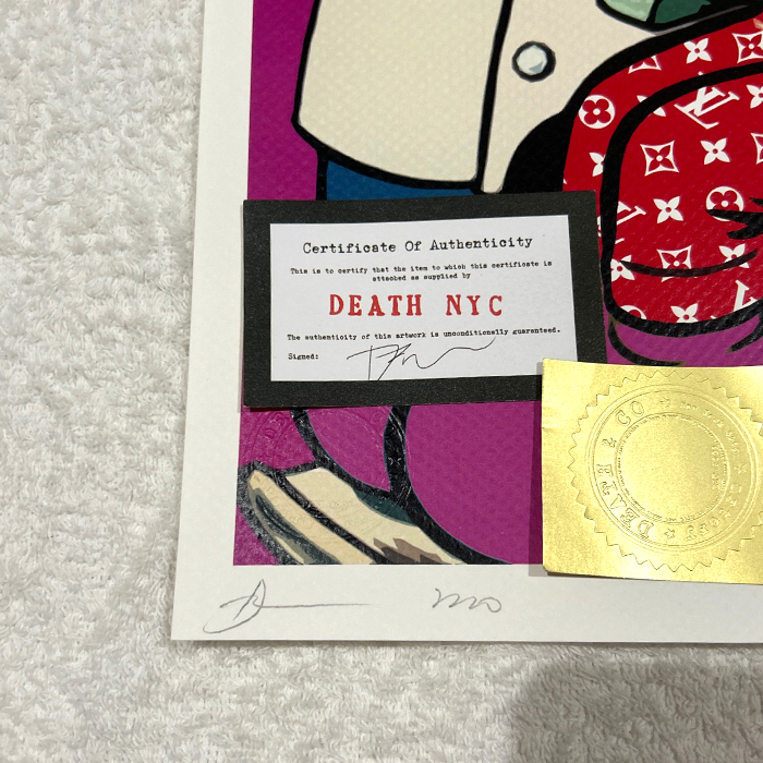 世界限定100枚 DEATH NYC ミッキーマウス ルイヴィトン 世界限定100枚 DEATH NYC ミッキーマウス ルイヴィトン
