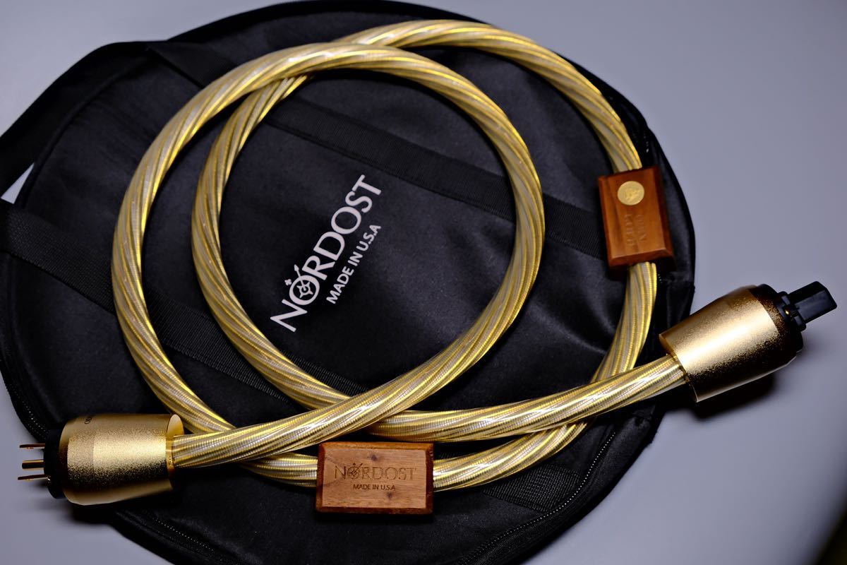 Pt Nordost Odin Gold Hi-End world Leader high quality premium power cord 1.8m
