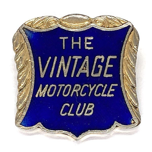 ザ・ビンテージ モーターサイクル クラブ ビンテージ ピンバッジ THE VINTAGE MOTORCYCLE CLUB Pin ヴィンテージ バイク バイカー Biker_画像1