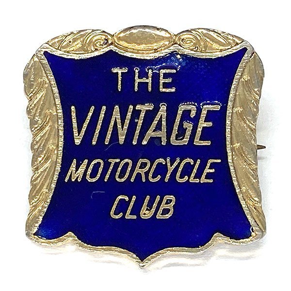 ザ・ビンテージ モーターサイクル クラブ ビンテージ ピンバッジ THE VINTAGE MOTORCYCLE CLUB Pin ヴィンテージ バイク バイカー Biker_画像1