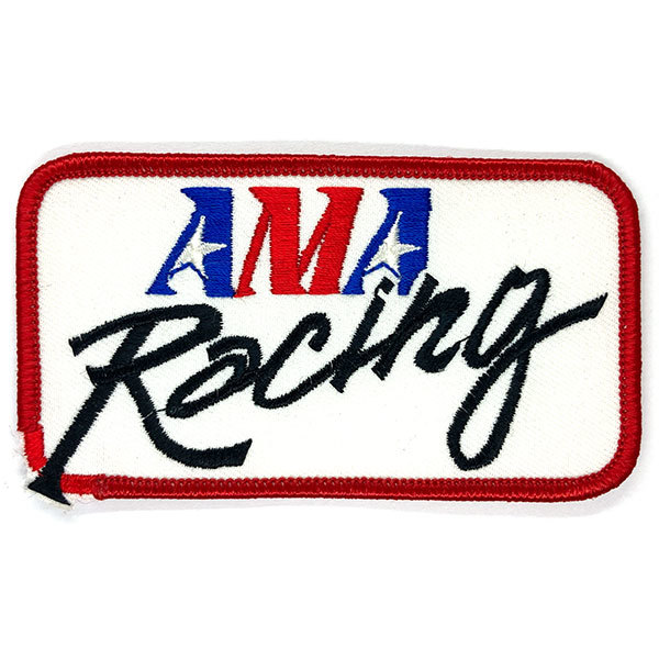ＡＭＡ レーシング アメリカモーターサイクル協会 ビンテージ パッチ AMA Racing Patch ワッペン American Motorcycle Association Wappenの画像1
