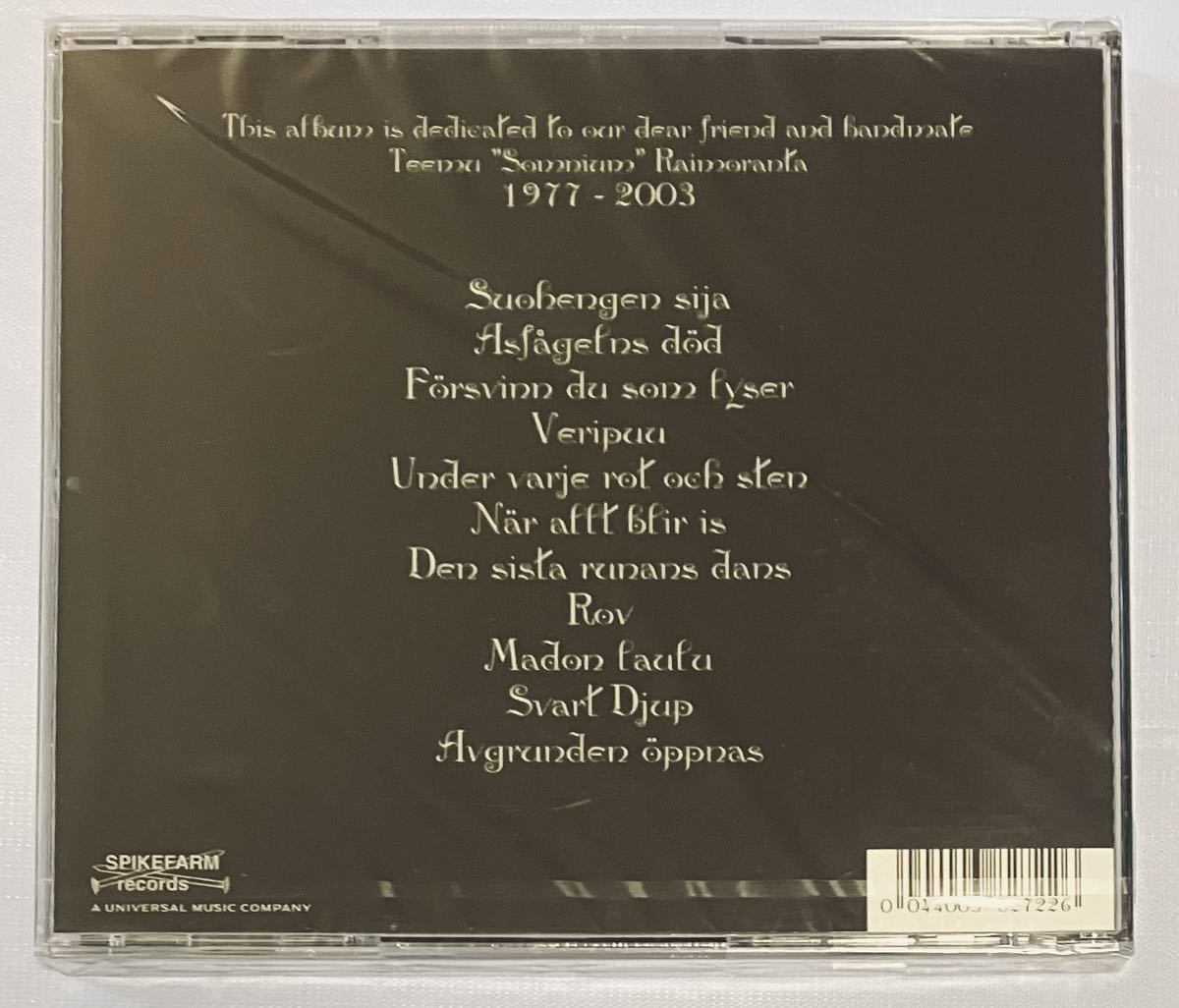 Finntroll「Visor Om Slutet」輸入CD, フィントロール, フォーク・メタル, FOLK METAL, HEAVY METAL, ヘヴィ・メタル, アコースティックの画像2