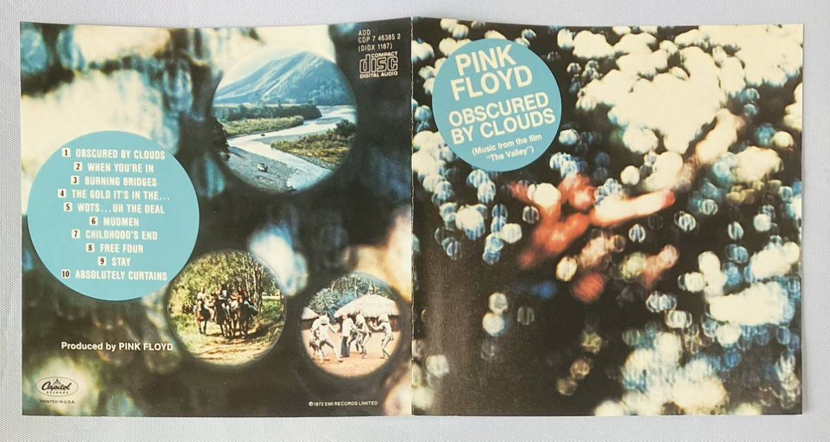 Pink Floyd「Obscured By Clouds」輸入ＣＤ, ピンク・フロイド, プログレ, PROGRESSIVE ROCK_画像7