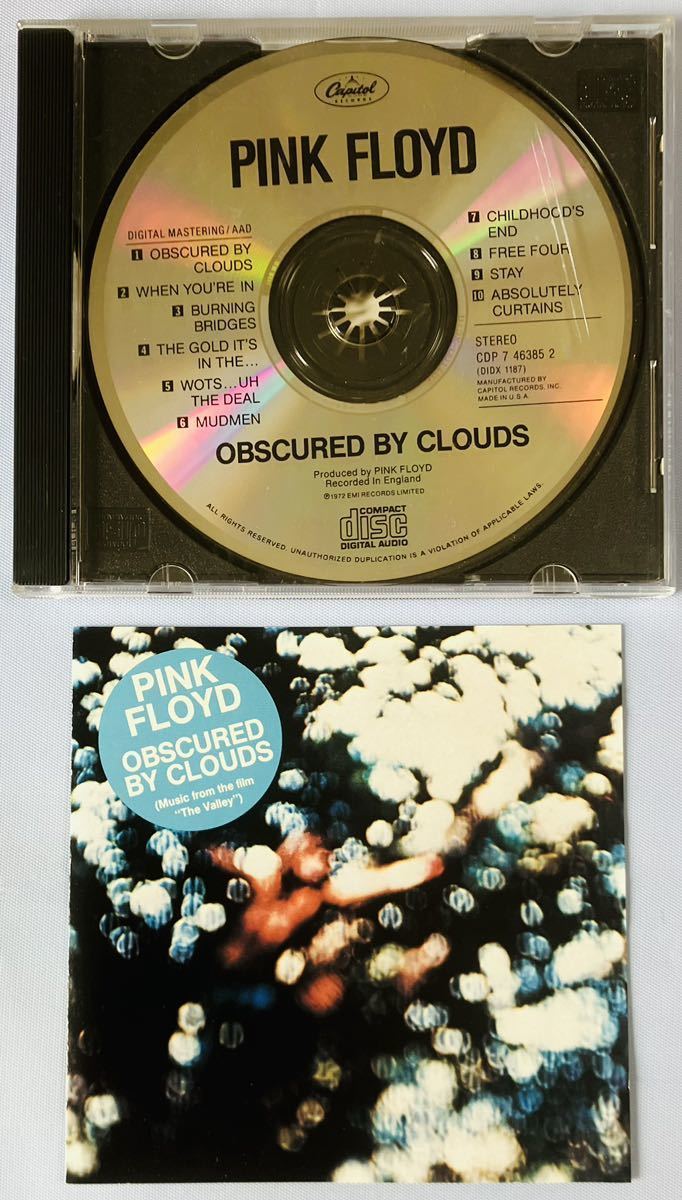 Pink Floyd「Obscured By Clouds」輸入ＣＤ, ピンク・フロイド, プログレ, PROGRESSIVE ROCK_画像9