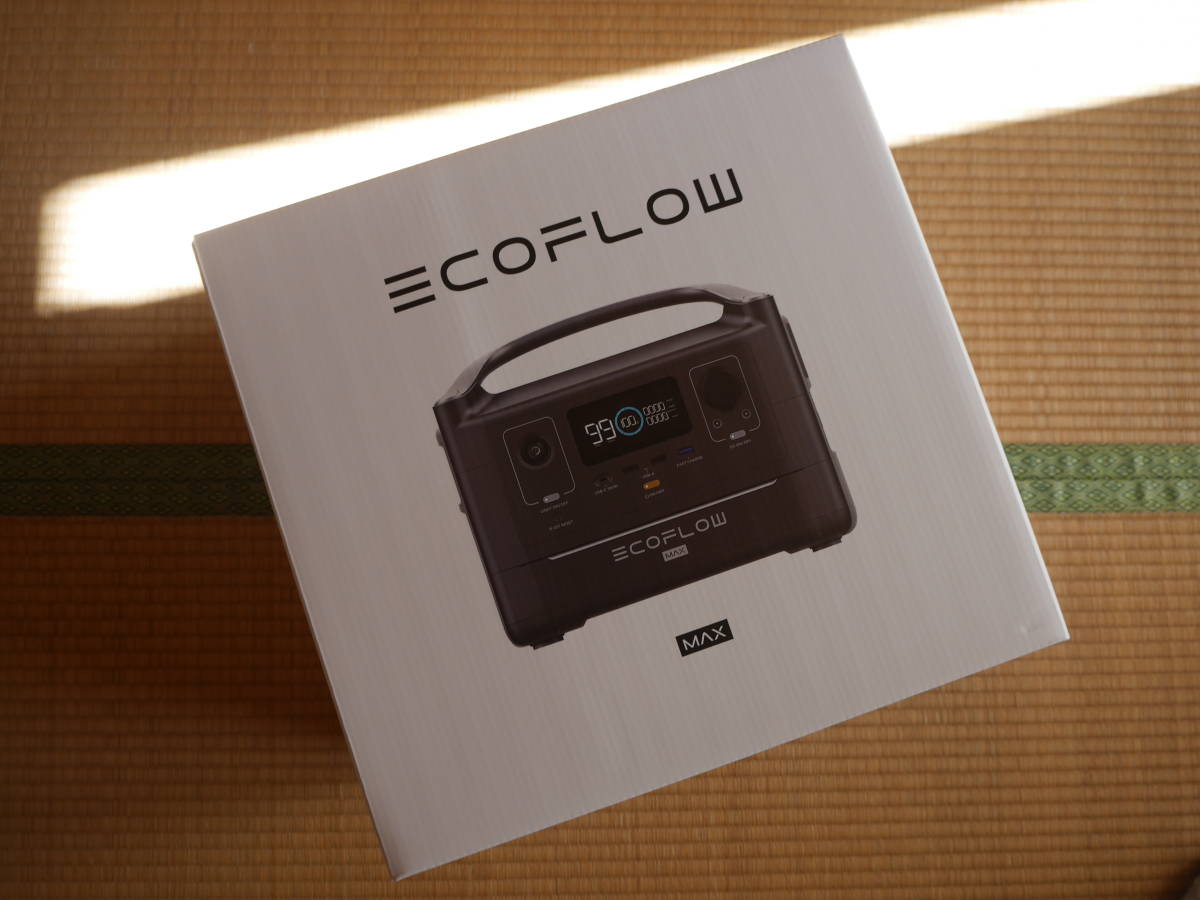 未使用品 EcoFlow RIVER リバー 600ポータブル電源 288Wh、出力600W _画像3