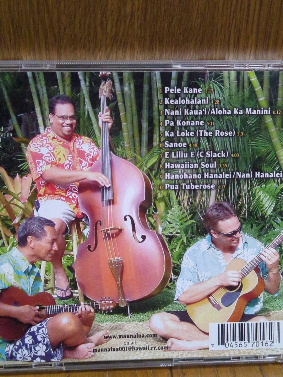 輸入盤CD マウナルア Maunalua Kuleana /pele kane pa konane ka loke sanoe hawaiian soul pua tuberose e liliu/ハワイ ハワイアン_画像2