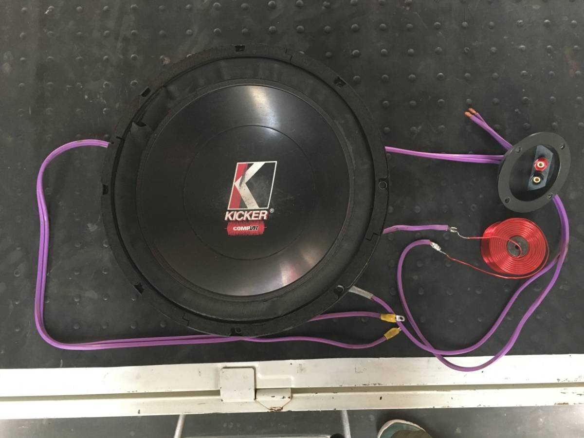 B-189 送料無料 KICKER / キッカー COMP VR / C12d ウーハー B-189 送料無料 KICKER / キッカー COMP VR / C12d ウーハー