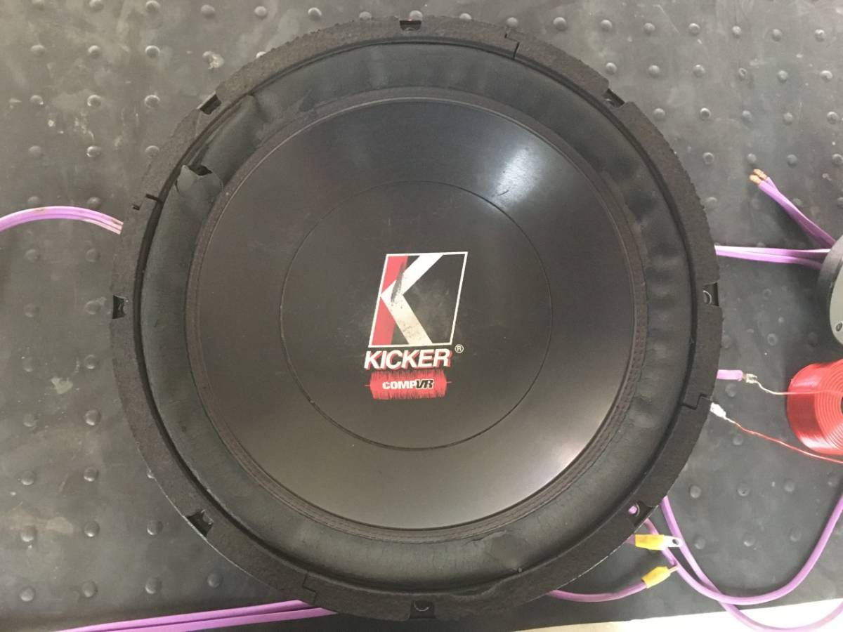 B-189 送料無料 KICKER / キッカー COMP VR / C12d ウーハー B-189 送料無料 KICKER / キッカー COMP VR / C12d ウーハー