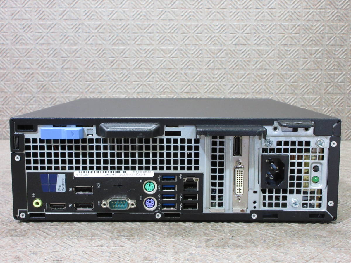 DELL Precision 3420 Workstation / Xeon E3-1225v5 3.30GHz / SSD 256GB / 16GB / Quadro k420 / Win10 / No.S161_画像3