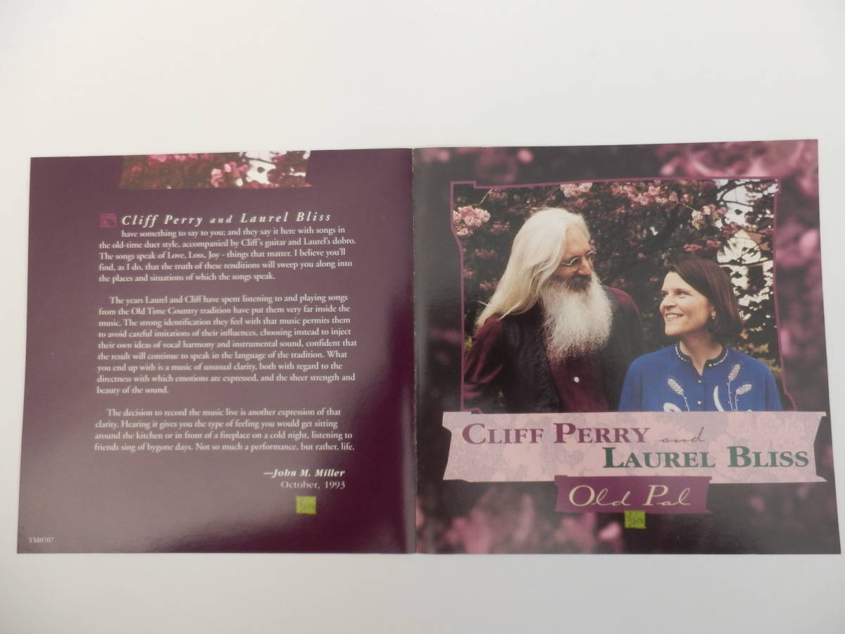 CD/US: フォーク-ブルーグラス/Cliff Perry & Laurel Bliss - Old Pal/Anchored In Love:Cliff Perry/Over The Garden Wall:Cliff Perry_画像10