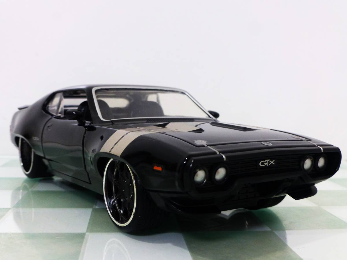 ワイルドスピード■JADA TOYS 1/24 DOM'S PLYMOUTH GTX■