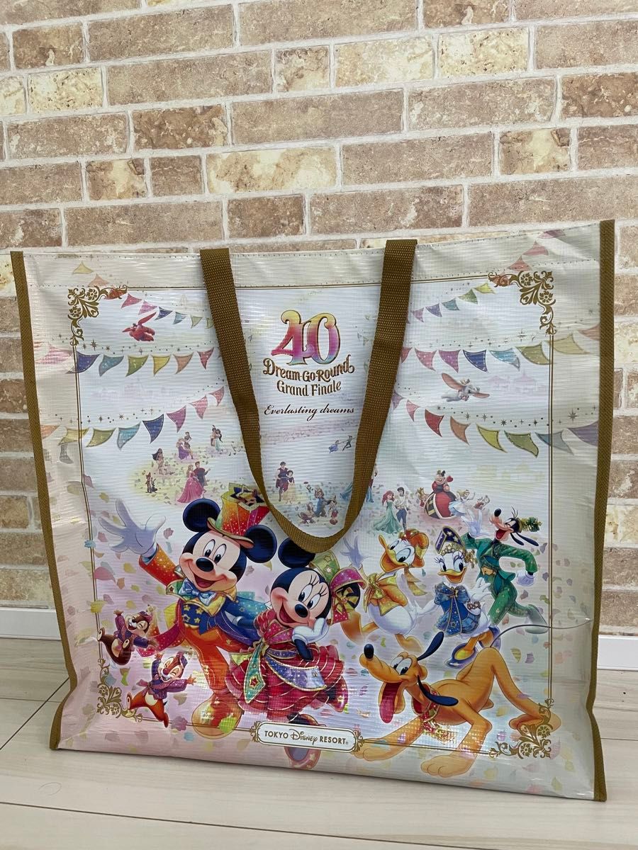 ディズニー 40周年 グランドフィナーレ ショッピングバッグ ディズニー 40周年 グランドフィナーレ ショッピングバッグ