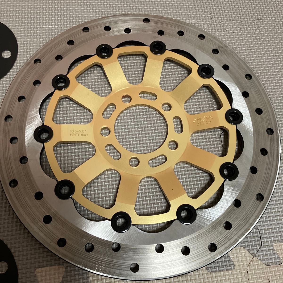 美品 KC-201 カワサキ kawasaki ブレーキディスク ZX サンスター 美品 KC-201 カワサキ kawasaki ブレーキディスク ZX サンスター