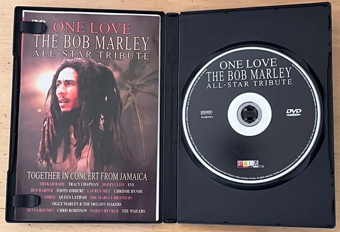 One Love The Bob Marley All-Star Tribute ボブ・マーリー トリビュート DVD 中古 ライヴ映像 ジミークリフ ローリンヒル エリカバドゥ_画像3