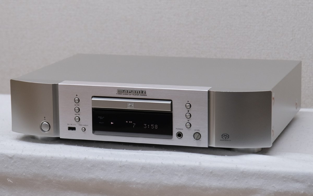 ◆『Marantz（マランツ） SA8005』SACDプレーヤー　2014年製　当時定価135,975（8%税込）　完動品！USED_画像3