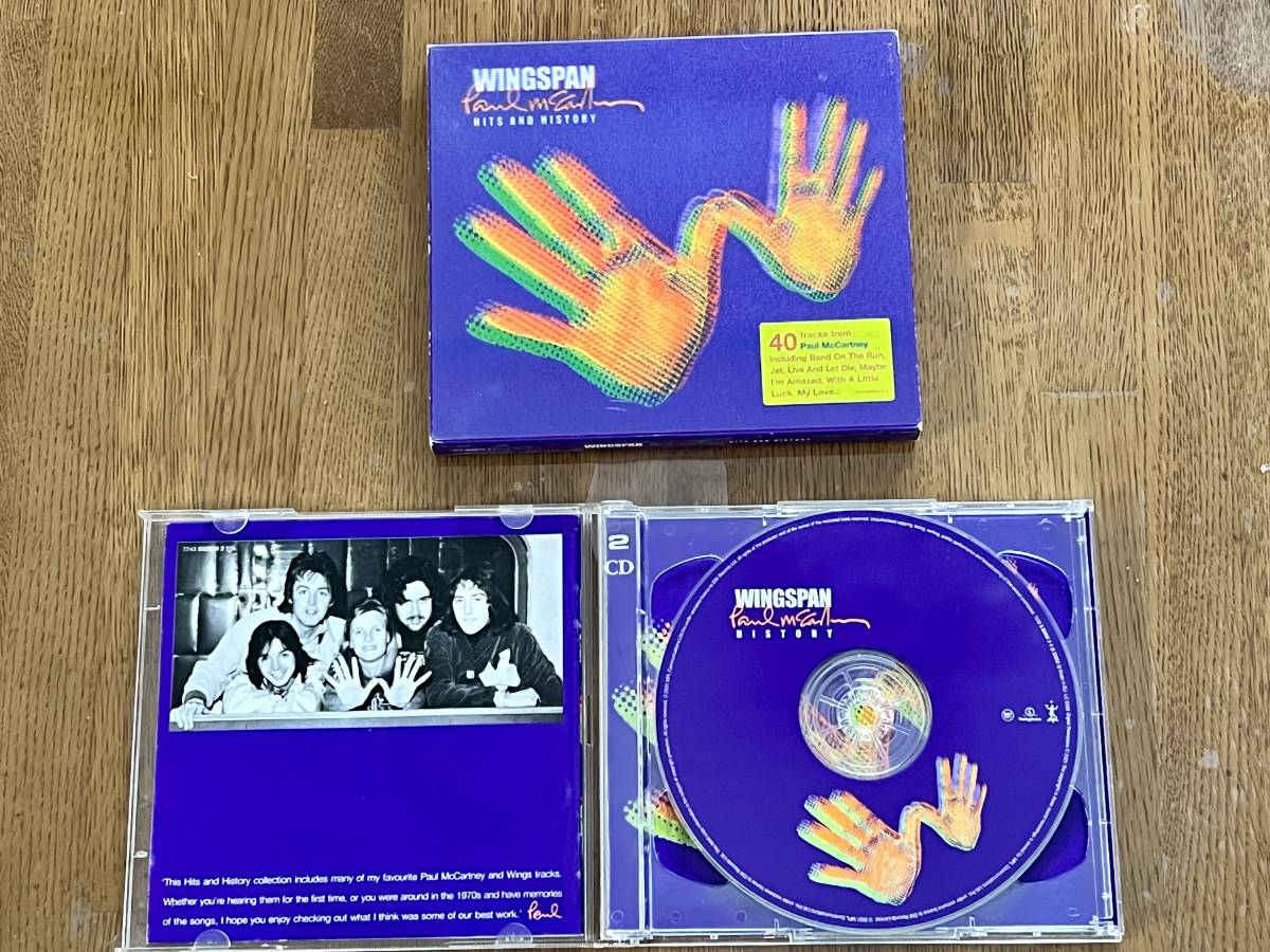 ポールマッカートニー　Paul McCartney Wingspan Hits and Histroy 2CD_画像2