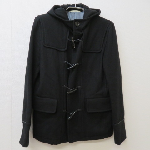 3201*Tass Standard duffle coat black men's L*A