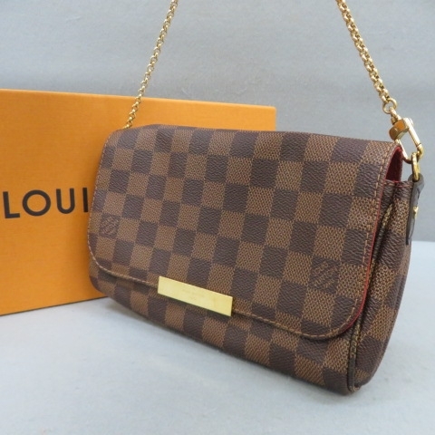 RKO401★LOUIS VUITTON ルイ・ヴィトン ダミエフェイボリットPM DU5117★A