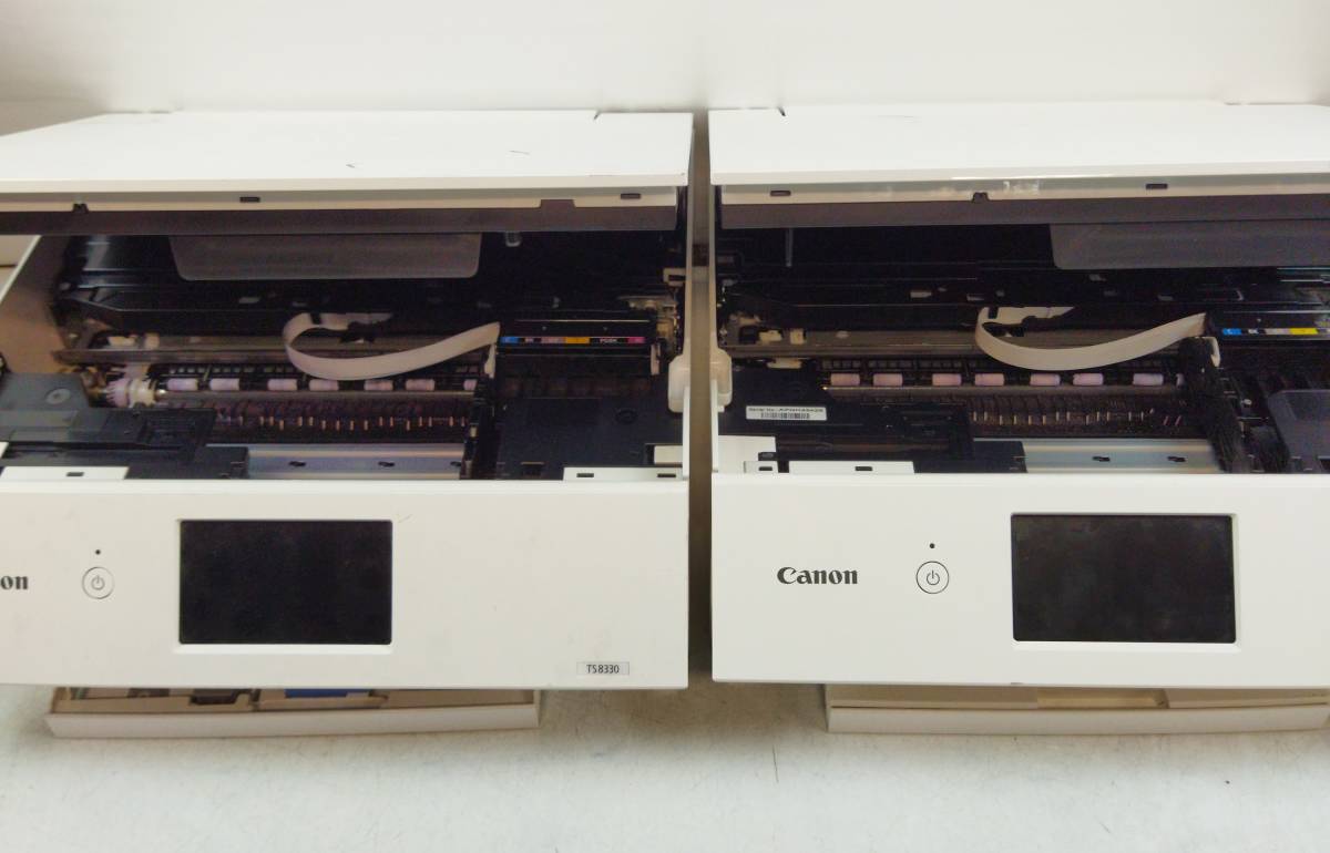 【J949】★中古・動作未確認★3台まとめて Canon キヤノン プリンター TS8430 TS8330 TS8230 PIXUS インクジェット 本体 複合機 キャノン_画像3