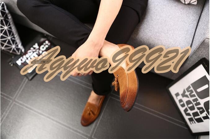 сверху товар натуральная кожа мокасины обувь мужской обувь кожа обувь Loafer туфли без застежки обувь для вождения черный 28.5cm