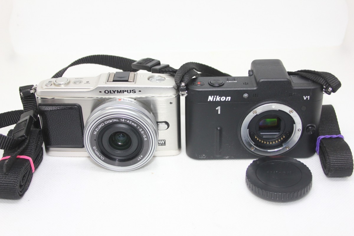 6800円 【ミラーレス一眼カメラ2点+レンズ1点まとめ売り】Nikon 6800円 【ミラーレス一眼カメラ2点+レンズ1点まとめ売り】Nikon