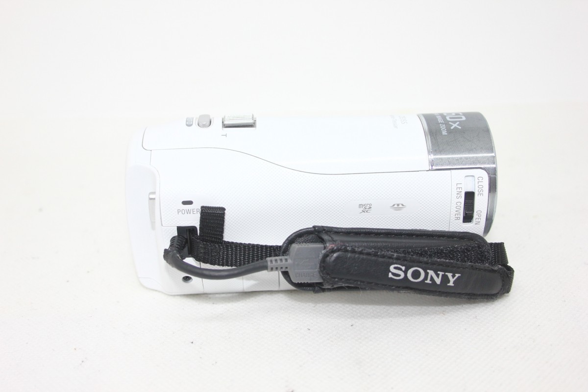 ソニー ビデオカメラ Handycam HDR-CX470 ホワイト 内蔵メモリー32GB 光学ズーム30倍 HDR-CX470 W #0093-794_画像4