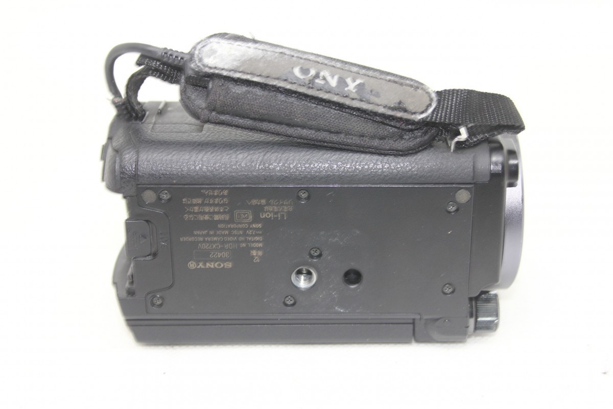 ソニー SONY ビデオカメラ Handycam CX720V 内蔵メモリー64GB ブラック HDR-CX720V #0093-798_画像5