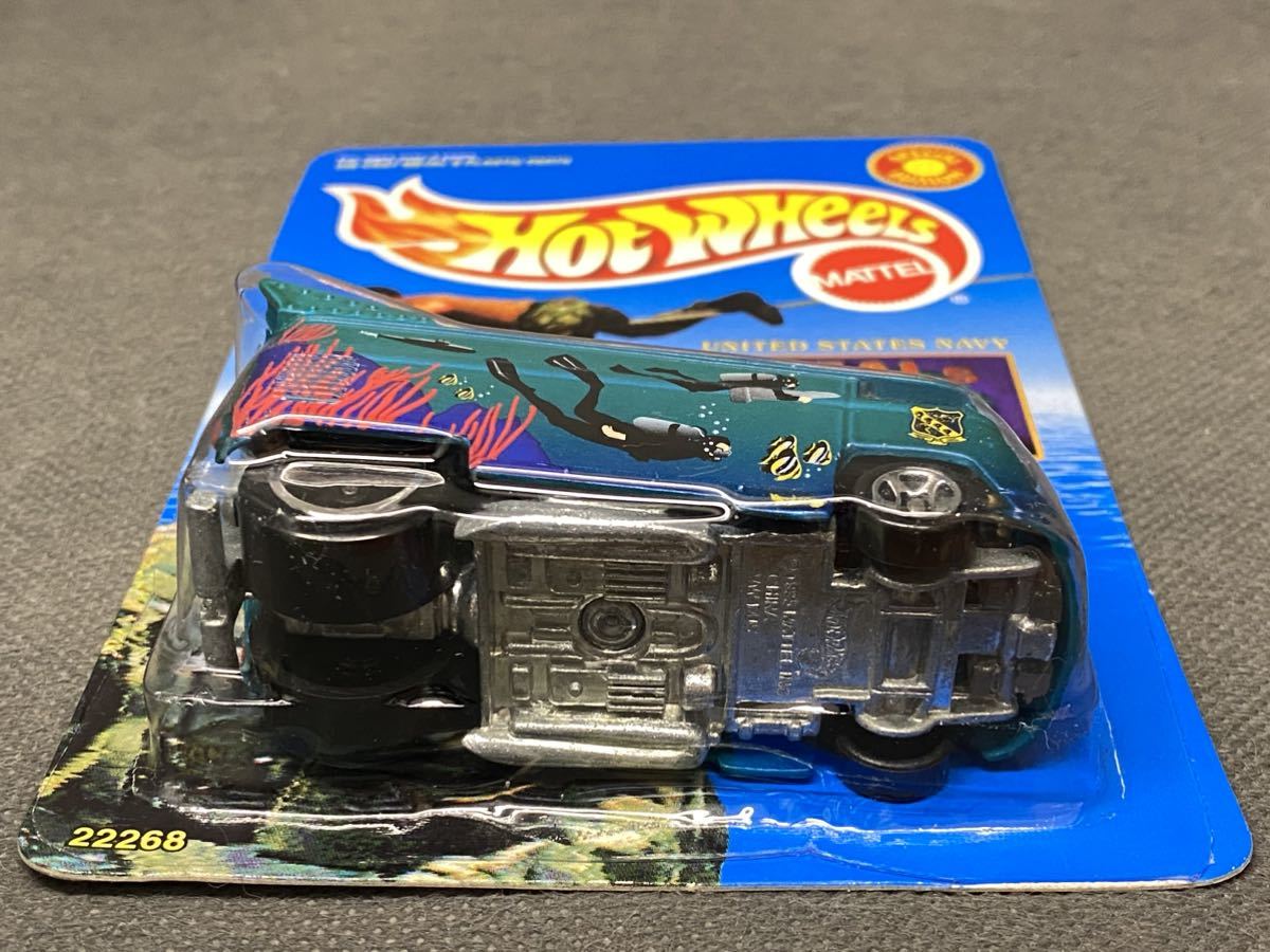 VW BUS (Volkswagen Drag Bus)《United States Navy SEALs Special Edition》《ワーゲン ドラッグ バス》1999年 Hot Wheels ホットウィール_画像6