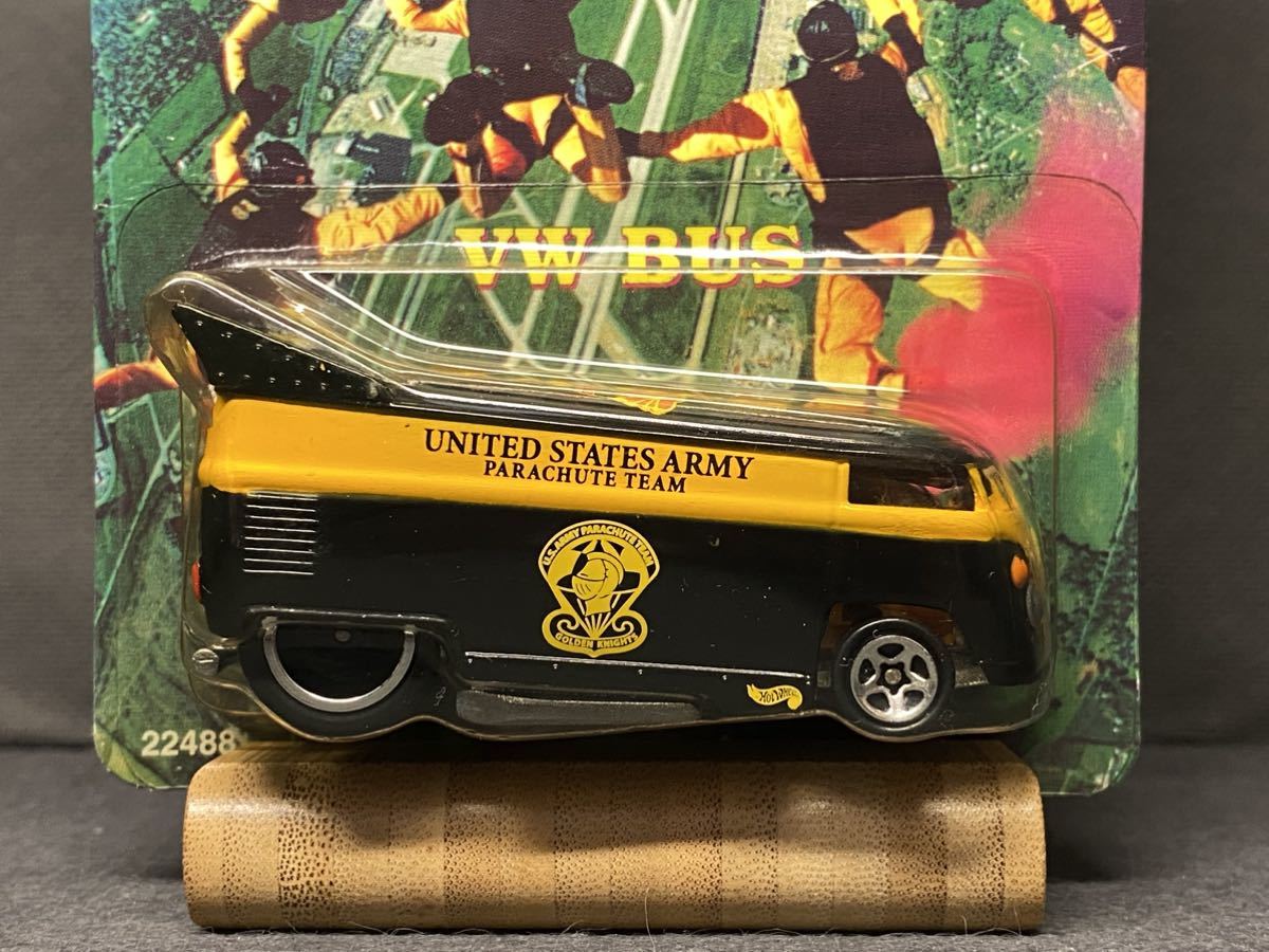 VW BUS (Volkswagen Drag Bus) 《United States Army Golden Knights》 《ワーゲン ドラッグ バス》 1999年 Hot Wheels ホットウィール_画像2