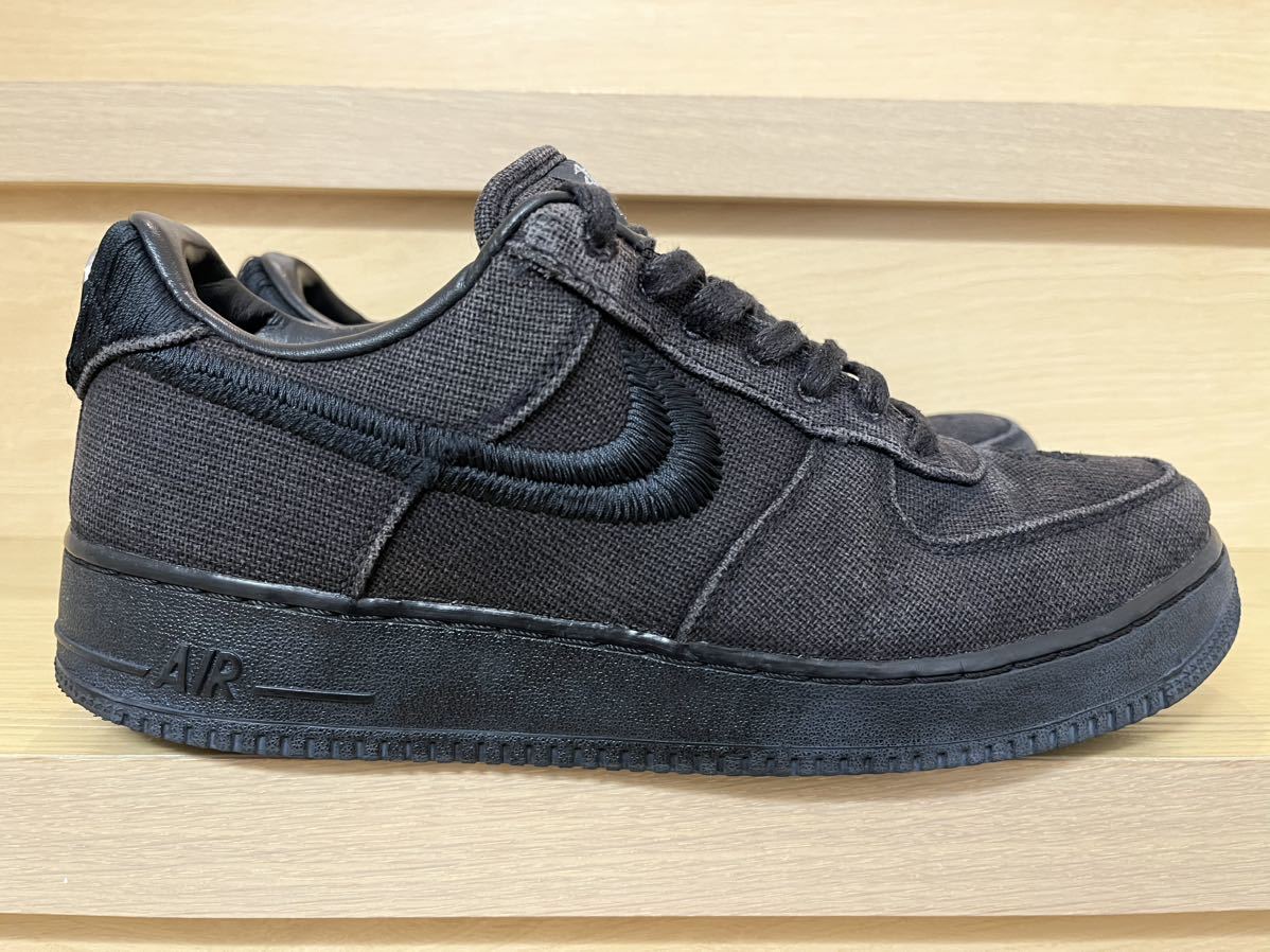 NIKE × stussy 27cm AIR FORCE 1 ナイキ × ステューシー エアフォース 1 スニーカー _画像4