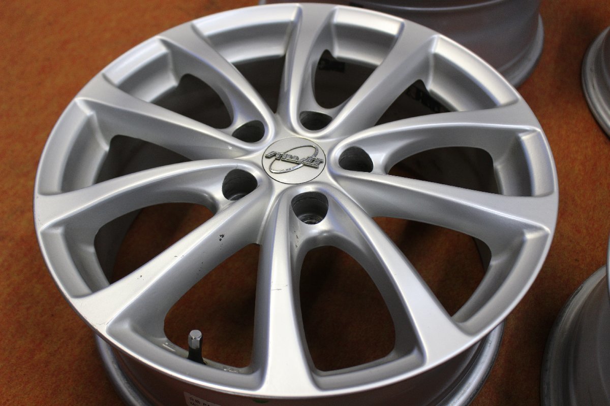 ★☆ MWⅡ ★☆ 17×7J +48 PCD114.3/5H 4本 MW2 アクセラ CX-3 CX-5 ビアンテ プレマシー ★迅速発送 店頭受け取りも対応 長野県_画像4