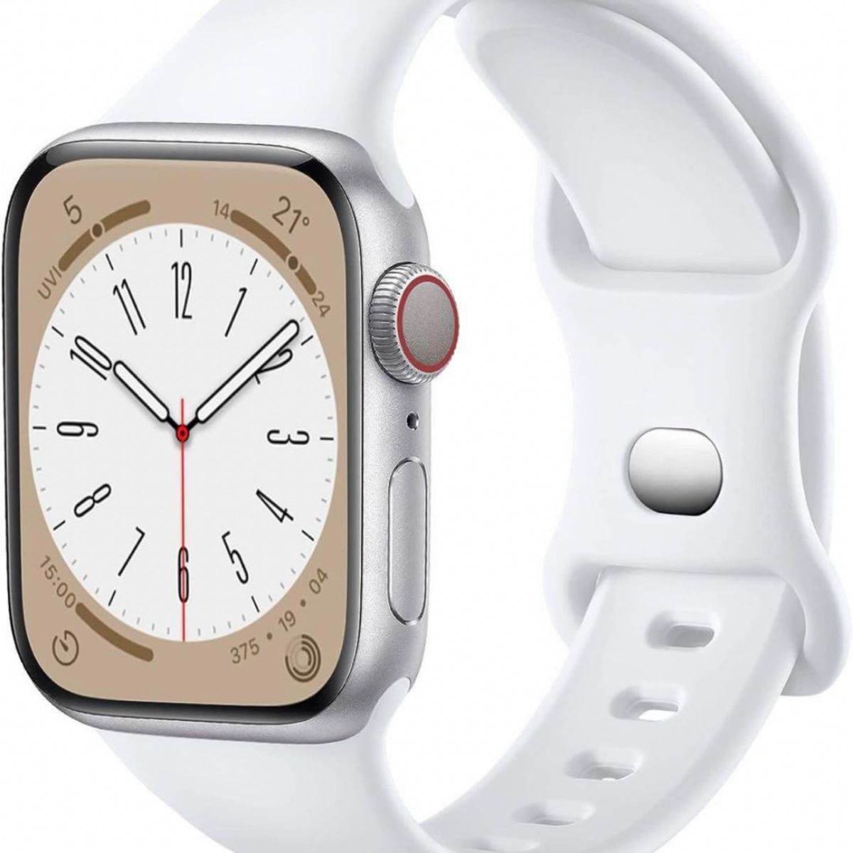 Apple Watch シリコン バンド 49 45 44 42mm アップルウォッチ スマートウォッチ