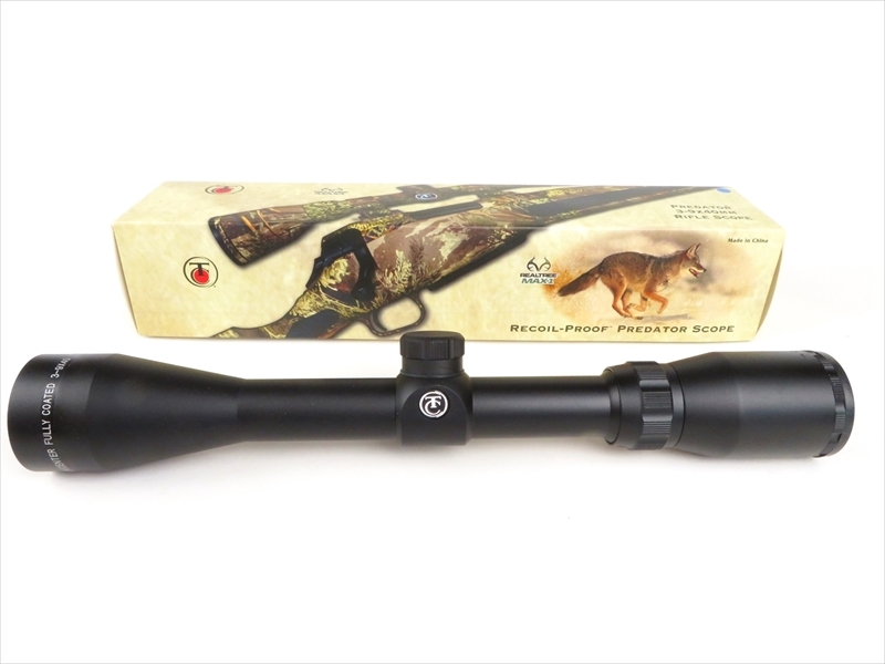 ＜送料無料＞　REALTREE MAX-1 ライフルスコープ3-9×40_画像2