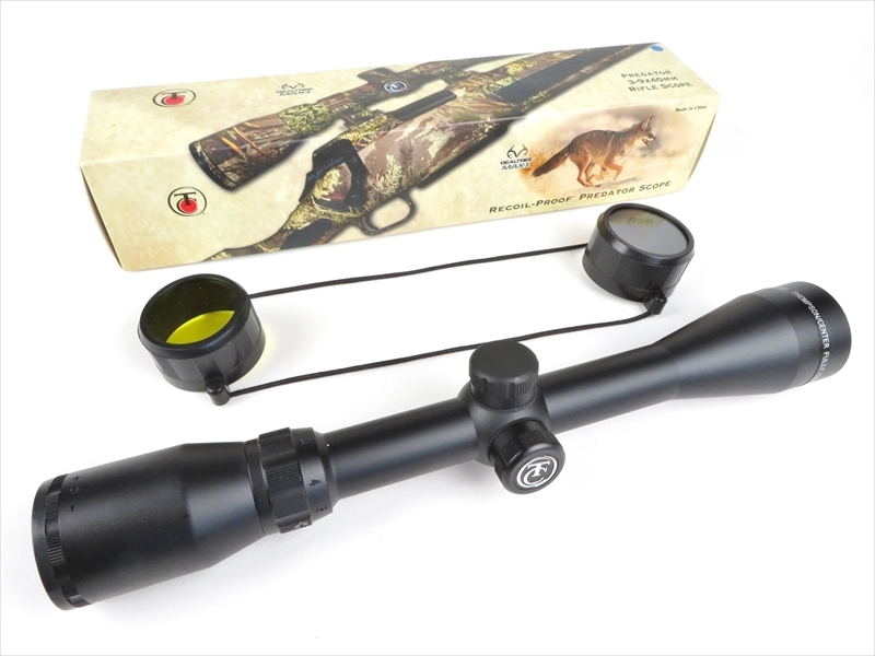 ＜送料無料＞　REALTREE MAX-1 ライフルスコープ3-9×40_画像1