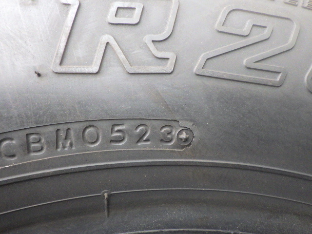 ★条件付き送料無料 【225/70R16 117/115L LT】★新車外し 10分山程度★BRIDGESTONE ブリヂストン R202★2023年★6本★管TS_画像9