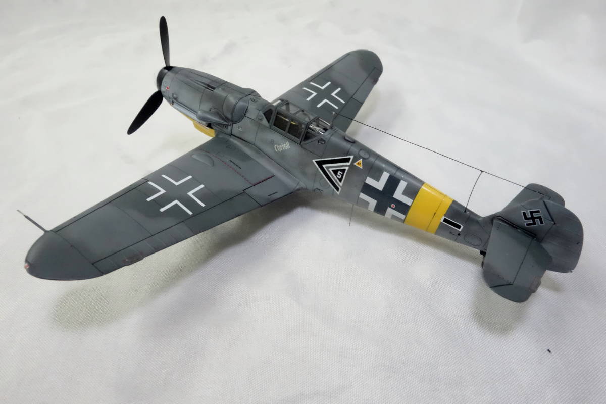 ★☆★ 完成品1/72 メッサーシュミット Bf109G-6『ゲルハルト・バルクホルン 大尉機』★☆★_画像5