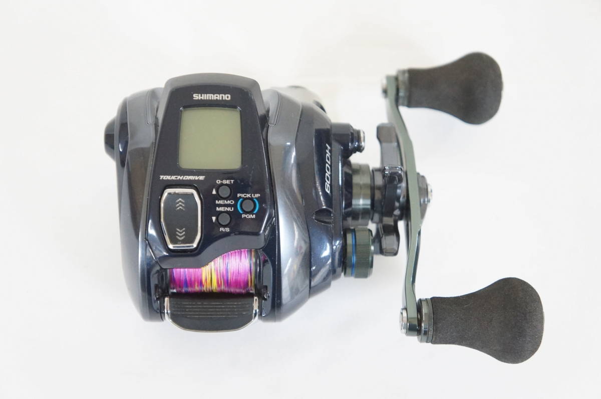 SHIMANO シマノ ForceMaster フォースマスター 600DH 電動リール 釣り具 取説・コード付き 1101066041_画像2