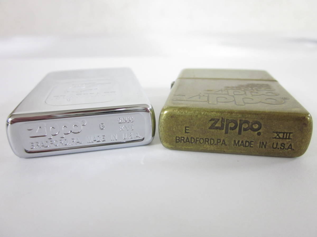 ZIPPO ジッポ ジッポー スターリングシルバー 等 オイルライター 3点 まとめてセット 8512266021_画像4